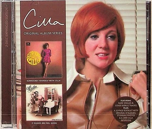 Cilla Black -2-LP Albums On 2-CD -NEW (Surround Yourself/It Makes Me) Bonus Trks - Imagen 1 de 2