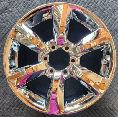 Llanta de aleación cromada 18" LEXUS GX460 DE FÁBRICA OEM 18x7 1/2 2010-2021 Foto 1 de 4