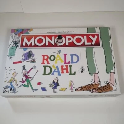Monopoly Family Board Game Roald Dahl Hasbro 100% Complete - Image 1 of 4