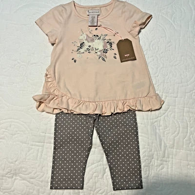 Savannah Girls 2 pc Unicorn Set Size 24 Months Brand New with Tags - Image 1 of 4