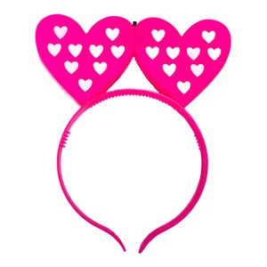 LED Haarreif Herz Krone "HEARTS" blinkend & leuchtend Prinzessin Geburtstag - Bild 1 von 9