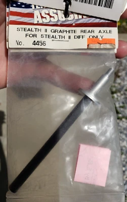 Team Associated 4456 Stealth II Rear Graphite Axle 12L - Image 1 of 3