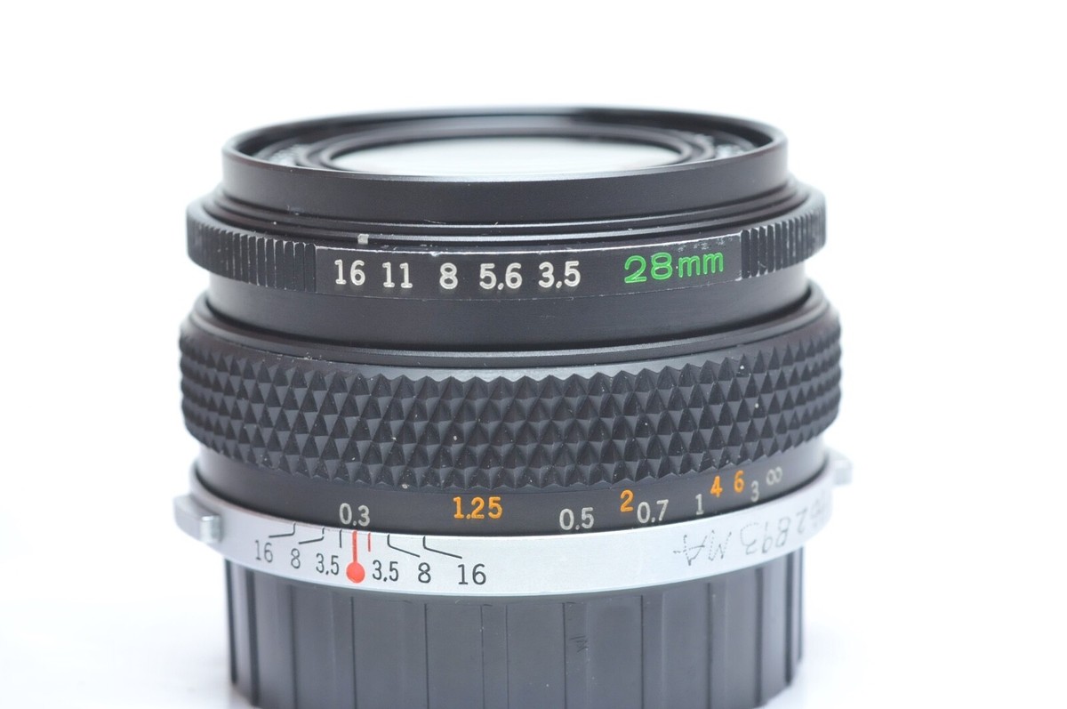 F 3 5 Camera Lenses Olympus Zuiko 28mm Focal for sale | eBay