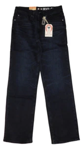 NEW NWT Devil-Dog Dungarees Relaxed Straight Leg Jeans Black Mountain 30x32 - Picture 1 of 6