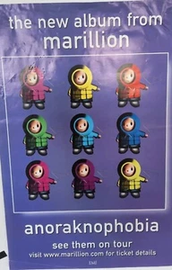 Marilion anoroknophobia instore promo poster size 80 x 50cm approx. - Picture 1 of 13