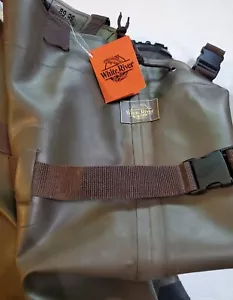 Cabelas White River Rubber Chest Waders (Size 8 M) - Picture 1 of 8
