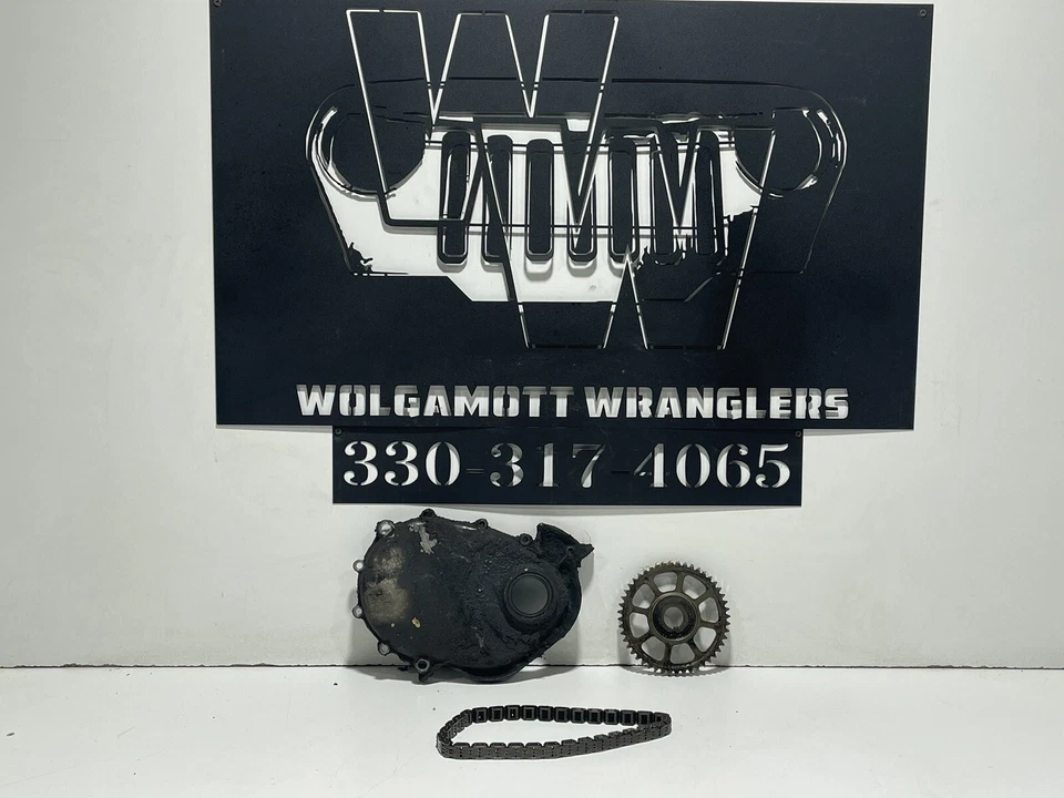 1999-2006 53010557AA Camshaft Gear w/ Timing Chain and Case CC 4K - Image 1 of 4