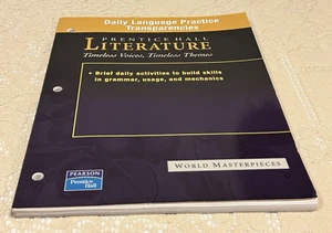 Daily Language Practice Transparencies - Prentice Hall Literature World Masterp. - Bild 1 von 17