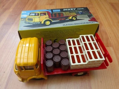 DINKY TOYS 588 - PLATEAU BRASSEUR BERLIET TRUCK - NEW - ATLAS EDITIONS - Imagem 1 de 2