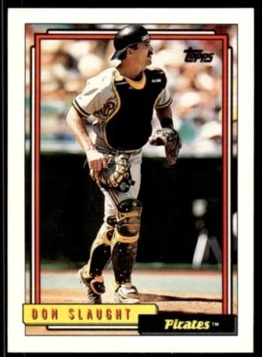 1992 Topps Don Slaught Pittsburgh Pirates #524 - Image 1 of 2