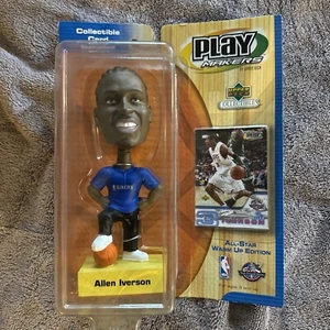 Allen Iverson Play Makers Upper Deck NBA Collectible Bobblehead Card 76ers - Picture 1 of 2