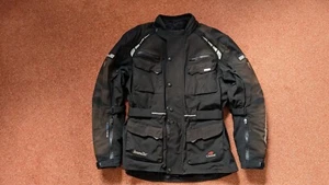 MODEKA Motorrad Textilkombi ca. Gr. 54 Langgröße Cool Black Jacke 4XL Hose 3XL - Bild 1 von 6