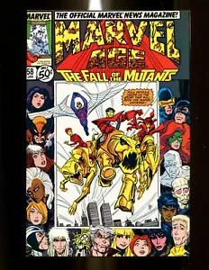 MARVEL AGE 58 (9.8) MARVEL (B057) - Picture 1 of 2