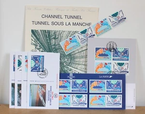 La Poste Spécial Tunnel à l'occasion de l'inauguration du Tunnel sous la Manche - Foto 1 di 3