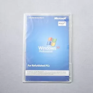SEALED Windows XP Professional SP3 Disc for Refurbished PCs – No Product Key - Picture 1 of 6