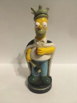 The Simpsons 3-D Black Chess Piece Homer Figure - King - Image 1 of 4