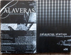 CALAVERAS Station Literary Journal - Two (2) Issues from 2003-2004 (CSUS) - Picture 1 of 3
