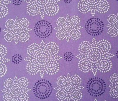 Impressions Fall 2011 Sateen BTY Taj Ty Pennington Grape Medallion 54" Wide - Image 1 of 3