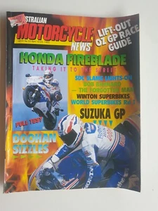 ORIGINAL PUBLICATION; AUSTRALIAN MOTORCYCLE NEWS VOL 23 NO 23 1992 - Picture 1 of 2