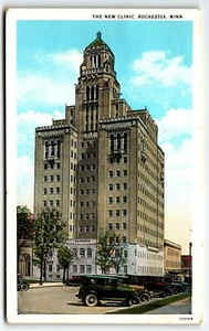 Postal "The New Clinic" Rochester Minnesota MN Mayo Clinic Plummer Bldg UNP - Imagen 1 de 2