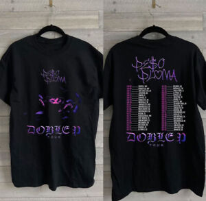 Peso Pluma Double P Concert Music World Tour 2023 T-shirt cadeau pour fans 2B5936A