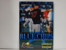 2000 Royal Rookies Futures Blue Chips Limited Edition Jayson Werth
