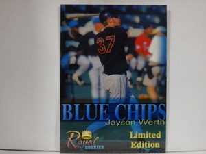 2000 Royal Rookies Futures Blue Chips Limited Edition Jayson Werth