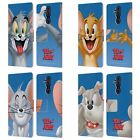OFFICIAL TOM AND JERRY FULL FACE LEATHER BOOK WALLET CASE COVER FOR NOKIA PHONES