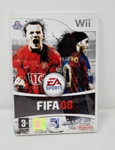 NO DISC---FIFA 08 (Wii) (Nintendo Wii 2007) solo custodia videogioco NO DISCO - Foto 1 di 3