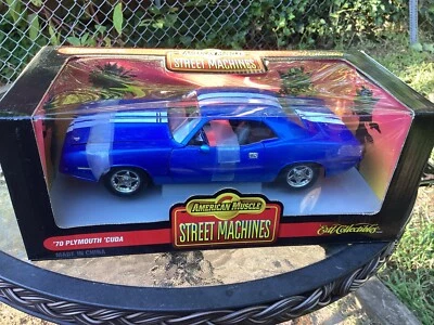 American Muscle Street Machines '70 Plymouth 'Cuda 1:18 New In Box NICE - Image 1 of 4