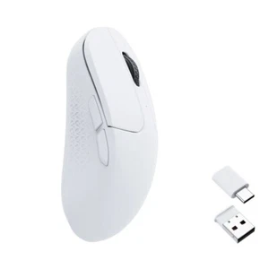 Keychron M3 Mini Wireless Maus Bluetooth 5.1 & 2.4 GHz - Weiß / 1000 Hz M3M- - Bild 1 von 8