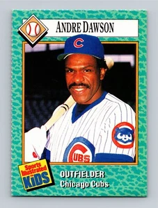 Andre Dawson 1989 Sports Illustrated for Kids primera edición #52 Cubs patio como nuevo - Imagen 1 de 2