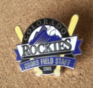 2005 Colorado Rockies Coors Field Staff only lapel pin MLB - Picture 1 of 7