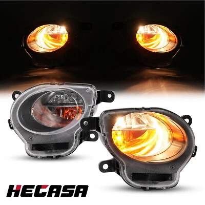 Clear Lens Turn Signal Parking Lights For Fiat 500 2012-2017  Front Right + Left - Image 1 of 4