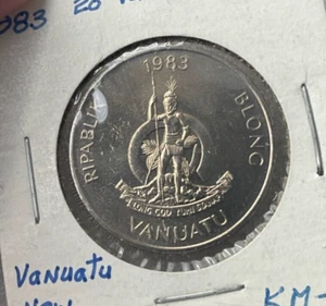 1983 Vanuatu 20 Vatu L2 - Picture 1 of 2