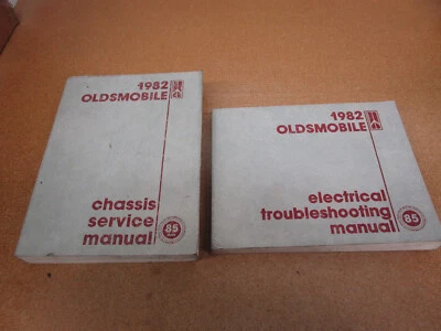 Oldsmobile 98 Delta 88 Cutlass Supreme 1982 taller de servicio cableado manual ORIGINAL Foto 1 de 4