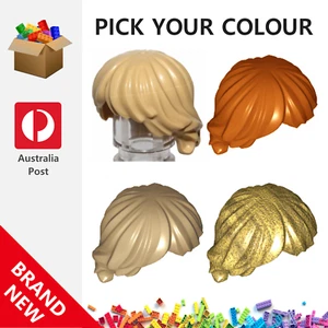 Genuine LEGO™ - Minifigure Hair Tousled and Layered - 92746 New Parts - Picture 1 of 7