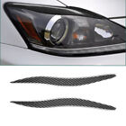 Carbon Fiber Front Fog Light Lamp Eyebrow Cover Trim For Lexus Is250 Is350 06~12