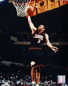 Allen Iverson 8x10 Nba Licensed Photo Philadelphia 76ers Scoring  - Picture 1 of 1