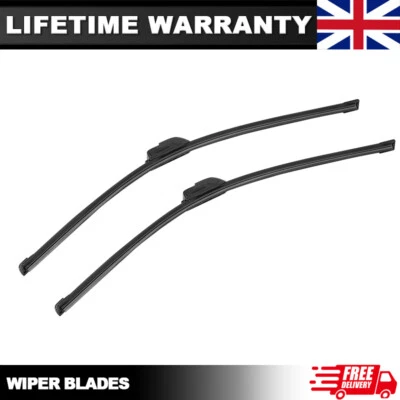 OEM VW Transporter T5 2003-2013 Front Windscreen 24" 24" Flat Aero Wiper Blades - Image 1 of 4