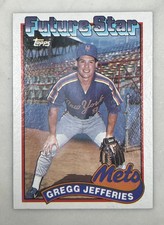 1989 Topps # 233 Gregg Jefferies Future Star Baseball Card