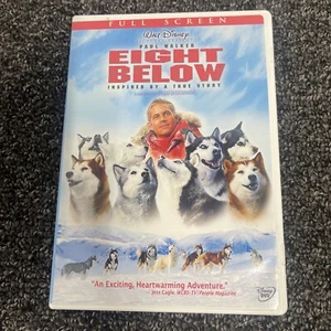 Walt Disney Eight Below DVD Paul Walker Siberian Husky Dog Inspired True Story - Picture 1 of 11