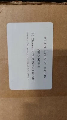 Bosch VIP-X16XF-E 16 Channel H-264 Encoder With Power Cord - Image 1 of 3