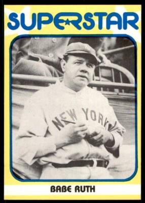 1980 TCMA SUPERSTARS - #41 BABE RUTH NEW YORK YANKEES - Image 1 of 2