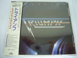 TRIUMPH-Classics JAPAN 1st.Press w/OBI Rush Kiss AC/DC Iron Maiden Scorpions - Picture 1 of 10