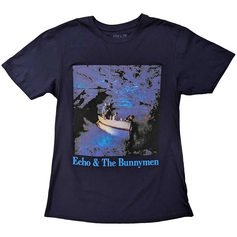 Camiseta Echo & The Bunnymen - Ocean Rain - Azul Marino Foto 1 de 1