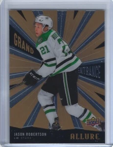 2020-21 Upper Deck Allure Grand Entrance #GE-12 Jason Robertson  - Picture 1 of 2