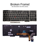Bulgarian Qwerty Keyboard Lenovo Thinkpad E580 T590 L580 E590 P52 P72 Backlit