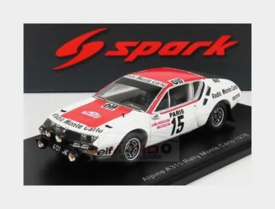 1:43 SPARK RENAULT ALPINE A310 #15 RALLY MONTECARLO 1976 M.C.BEAUMONT MODO S5470 Foto 1 de 2