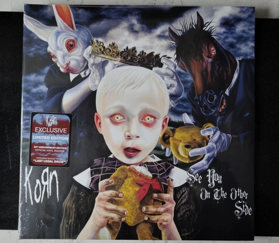 Korn - See You On The Other Side 20th Anniv - Blue / Red Vinyl LP - New & Sealed - Image 1 of 4